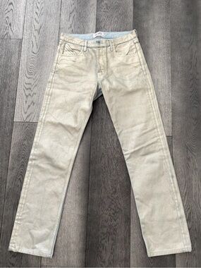 The Attico Silver Denim Jeans